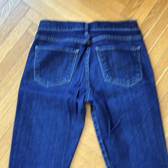 Citizens of Humanity Elson Straight Leg Mid Rise Jean - EXCELLENT- dk blue - 27 - Picture 6 of 13